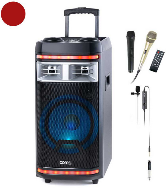 컴스 에이포트 이동식 블루투스 버스킹 앰프 스피커(유선 무선 핀 마이크) CR400S 버스킹세트, CR400 set(언플러그악기 세트형)