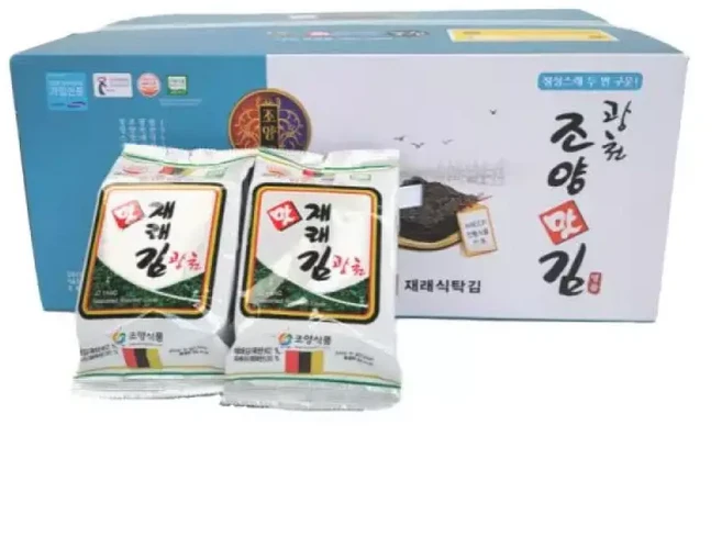 재래식탁김 30봉지 광천조양맛김 광천 직송 햇김, 1개