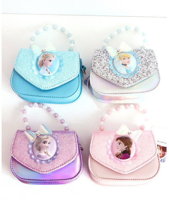 겨울왕국 LED 리본 트윙클 크로스백