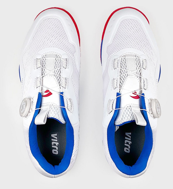 비트로 남녀공용 탁구화 보아핏 듀스 DEUCE(WHITE) 보아 핏 시스템