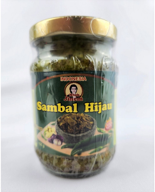 Yes!Global Sambal Hijau 삼발 히자우 (Indonesia Halal 인도네시아 할랄 ), 150g, 1개
