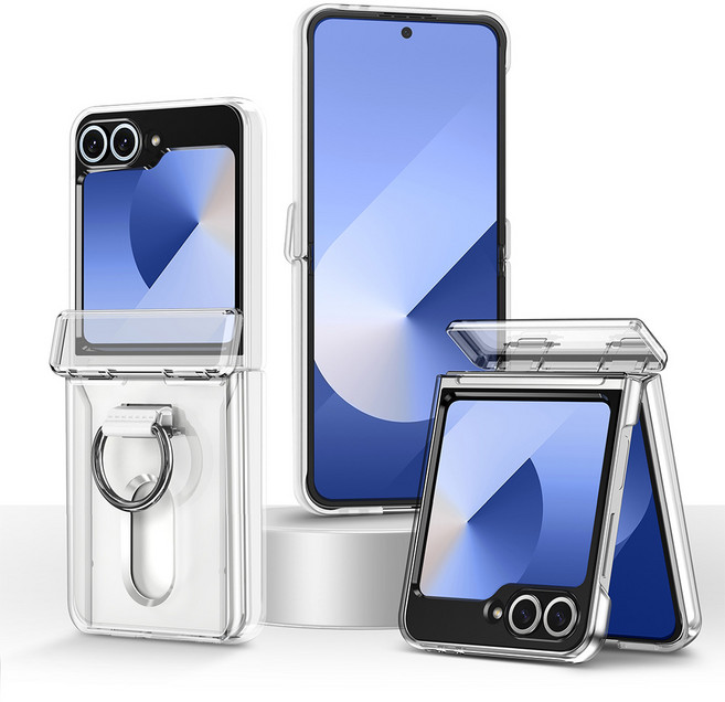 폰로드 힌지 보호 카드 수납 거치대 링 홀더 Z플립 케이스