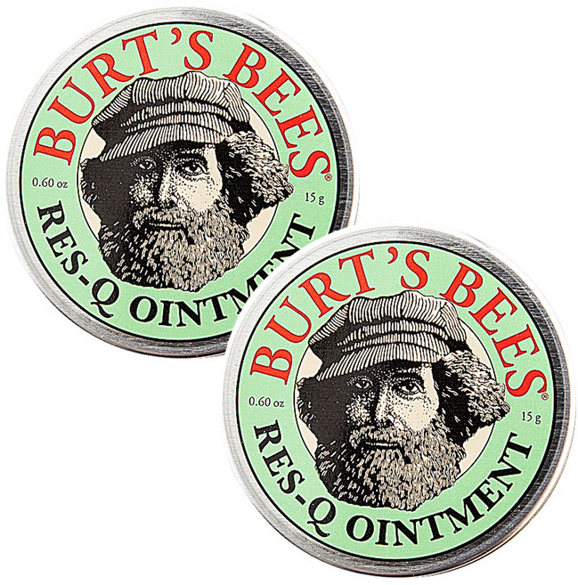 버츠비 레스큐 오인트먼트 틴, 로즈마리 / 라벤더, 15g, 2개