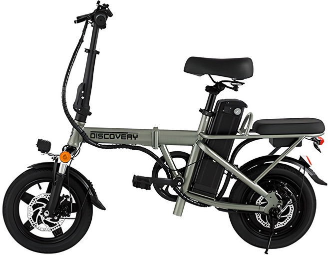 레이윙 디스커버리 접이식 전기자전거 ENTRY-F14E-5, 스틸, 세이지그린