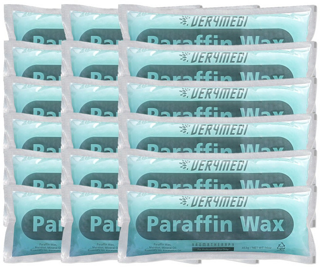 루하컴퍼니 국내생산 냄새 없는 파라핀 왁스 고급형 민트, 18개