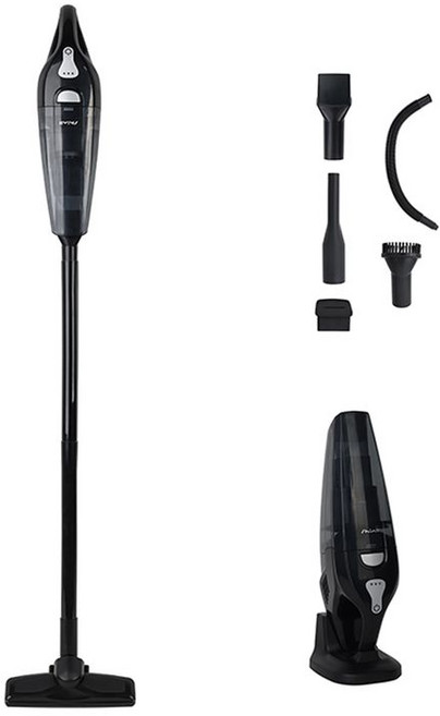 [2026년형 신제품] 신일 청소기 SVC-799 무선 핸디형 스틱형 겸용 건식 습식 강력흡입 초경량 이중필터 4종노즐 충전거치대, 블랙