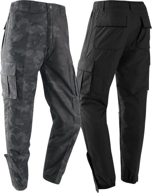 제이케이 1+1 2장세트 봄가을 전술바지 남성 등산바지 남자 작업복 카고바지 건빵바지 항공바지