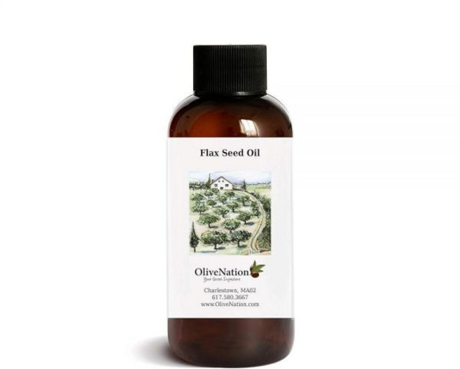 OliveNation 아마씨 오일 냉압착 여과되지 않음 정제되지 않은 버진 식품 등급 오일 - 473.2ml(16온스), OliveNation 아마씨 오일, 냉압착, 여과되지, 1