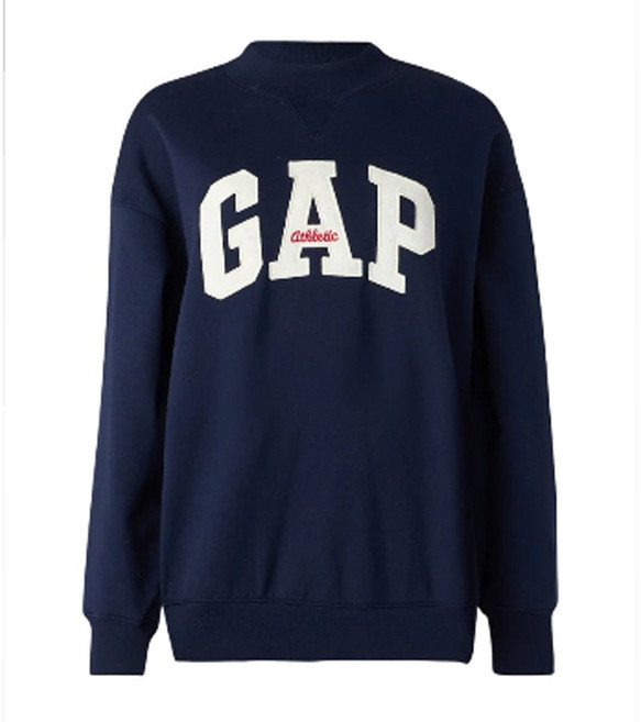 GAP大學T 內刷毛 胸前大LOGO 刺繡 經典大學T 男女都可穿 六色款