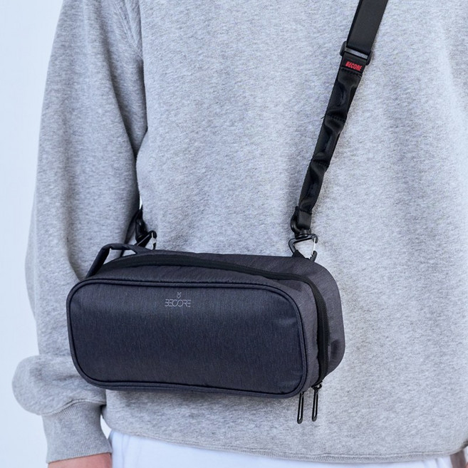 비코어 유틸리티 파우치 몬스터 디지털 테크 여행용 트래블러가방 백인백, 파우치+다용도스트랩, 1개