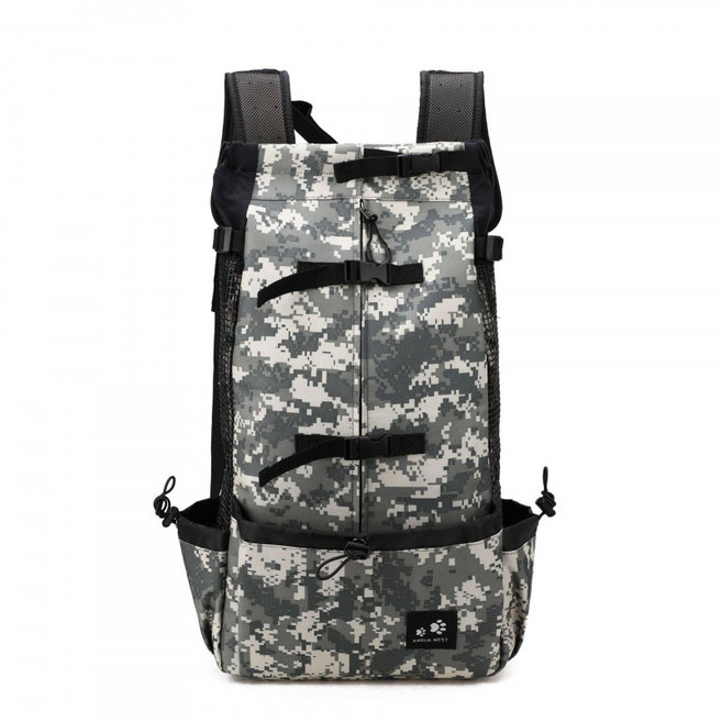 강아지백팩 대형견 백팩 애견 나들이 산책 반려동물 중형견 포대기 배낭, XL (16-30kg), 1개