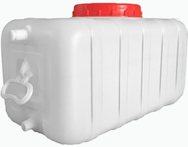 우수받이 생수통 대형 물통 기름통 농약통 물탱크 100L 수평