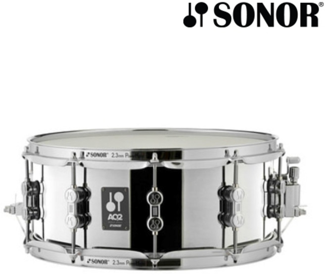 Sonor AQ2 스네어드럼 SD1455 Chrome finish 17612101, 1개