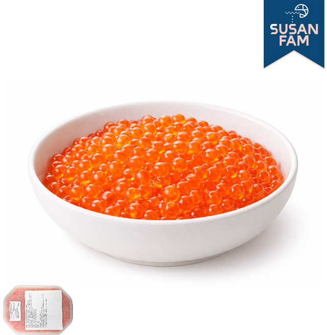 슈페리어 연어알 900g 아틀란틱 이꾸라 이쿠라 홈마카세 군함 초밥재료, 1개