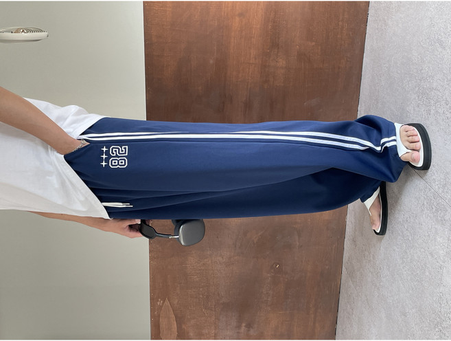 [당일발송] 남자츄리닝바지 챔프 트랙라인 스판 와이드팬츠