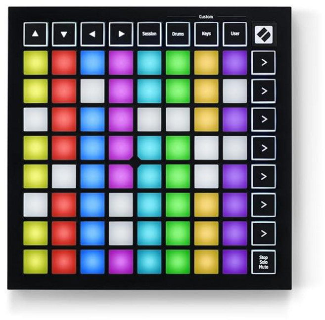Novation 런치패드 미니 에이블톤 라이브 그리드형 컨트롤러(MK3), Launchpad Mini [MK3]