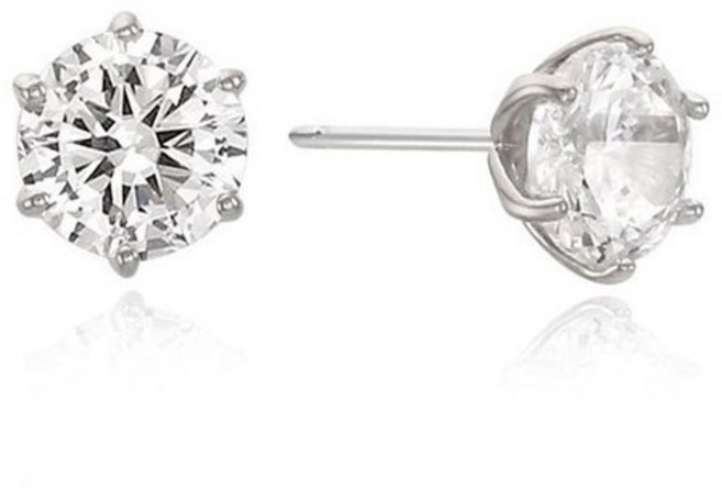 오에스티 버메일 퓨어몬드 시뮬렛다이아 1ct 솔리테어 귀걸이 OTS123C06DWW #NC강서점