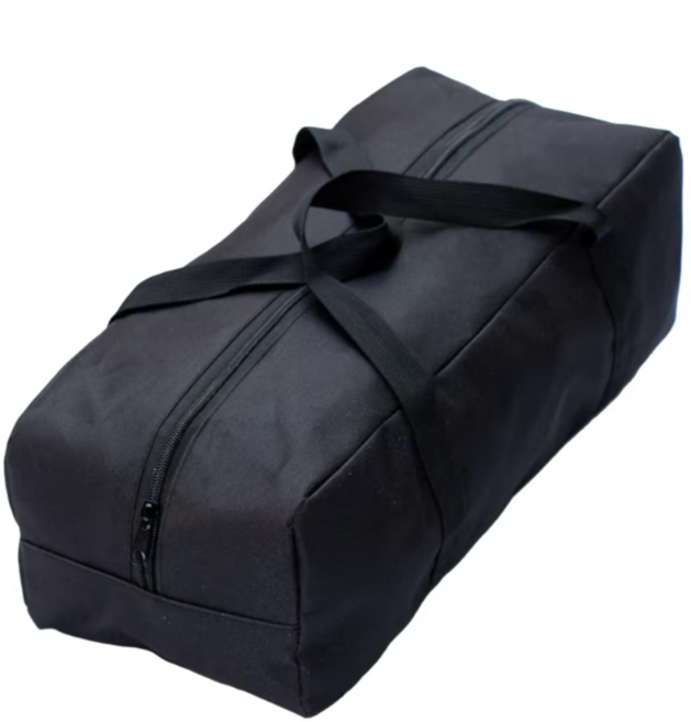 투비오너 옥스포드 대형 캠핑 낚시 수납 여행 가방, 블랙M, 1개, 1단