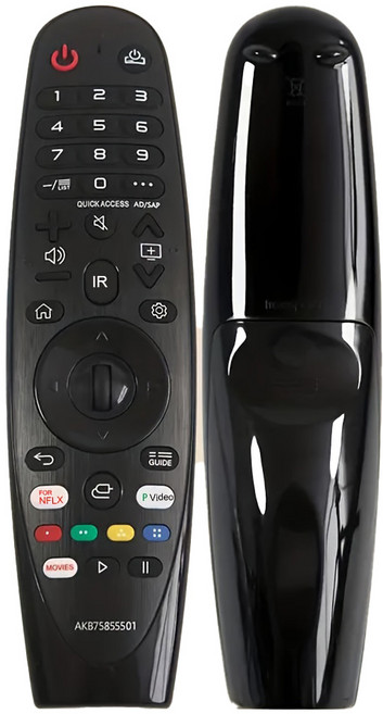 LG AI ThinQ 4K 스마트 TV용 교체용 매직 리모컨 AN-MR20GA AKB75855501 55UP75006 NANO8 NANO75(음성 및, 01 GBHW-5501