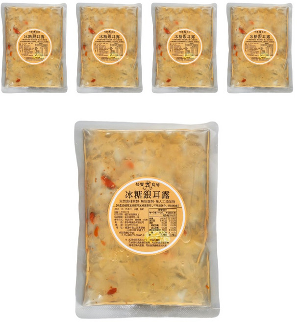 快饗食刻 冰糖銀耳露, 304g, 5個