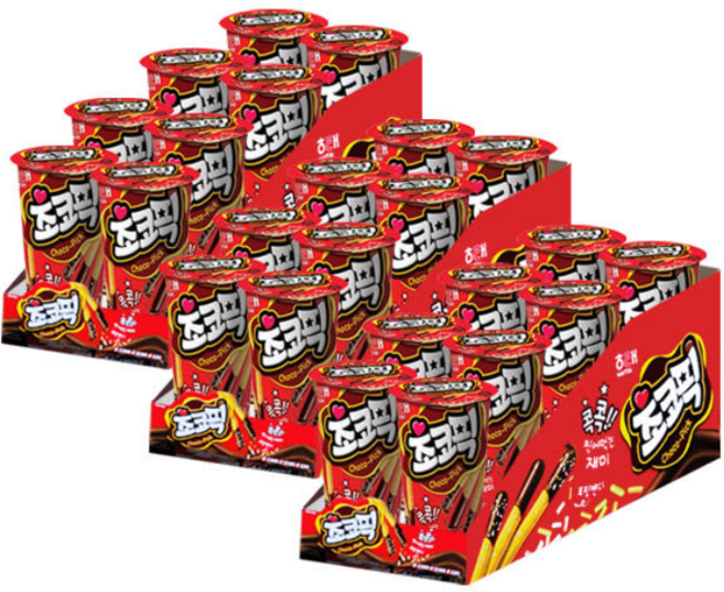 해태제과 초코픽 막대과자, 45g, 48개