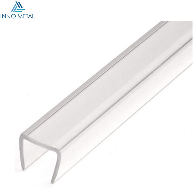 이노메탈 / ㄷ자 샤워부스 프로파일 / 8mm / 10mm / 2.4M / 욕실 쫄대, 1개
