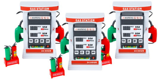 [캐스비] 플레이 꼬마주유소3종(1251set)