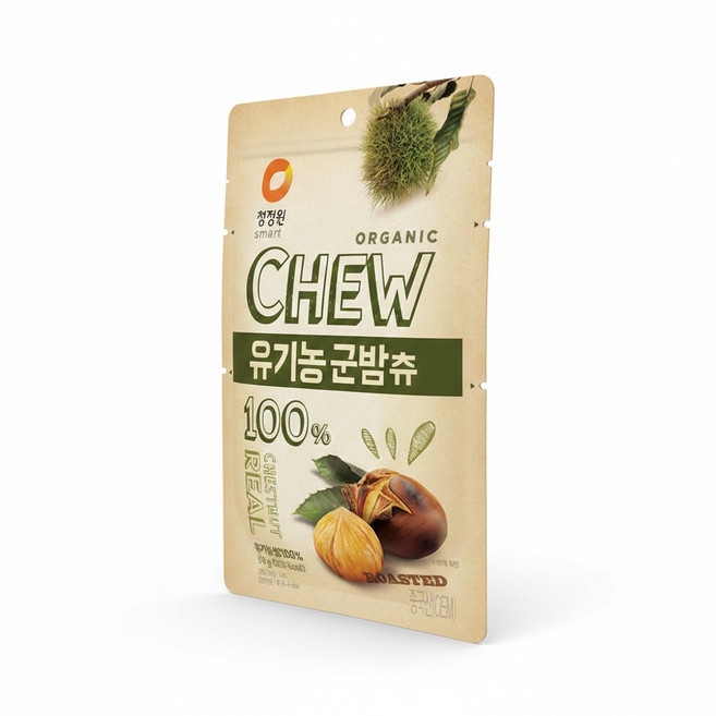 청정원 츄앤리얼 유기농군밤츄 80g x 30개입, 30개