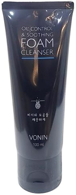 보닌 보닌 오일 컨트롤 앤 수딩 폼 클렌저 100ml (S14863002), 1개