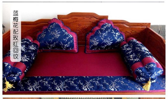 전통 보료 매트 방석 쿠션 궁중 사극 침대 부모님