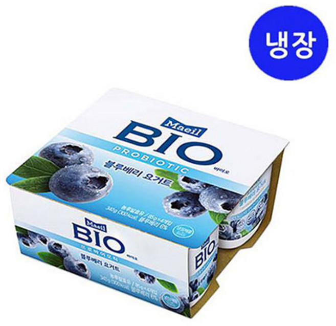 매일 바이오요거트 블루베리(떠먹는요구르트) 85g, 24개