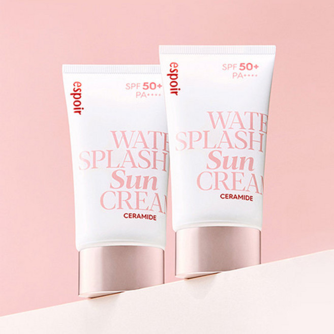[에스쁘아] 워터 스플래쉬 선크림 세라마이드, 2개, 60ml