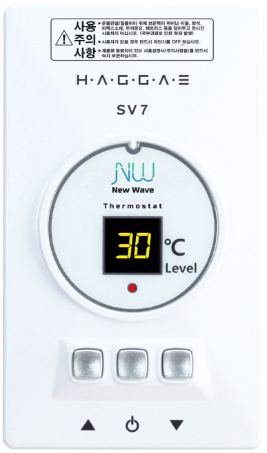 써브텍 SV7 온도조절기 4kw 필름난방 디지털 전기난방 조절기 리모컨옵션, 리모컨없음, 조절기+파워코드