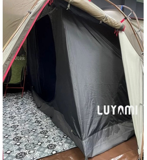 Coleman CC3專用黑色內帳 黑膠頂布, CC3內掛帳+CC3黑膠頂布(限宅配), 黑色