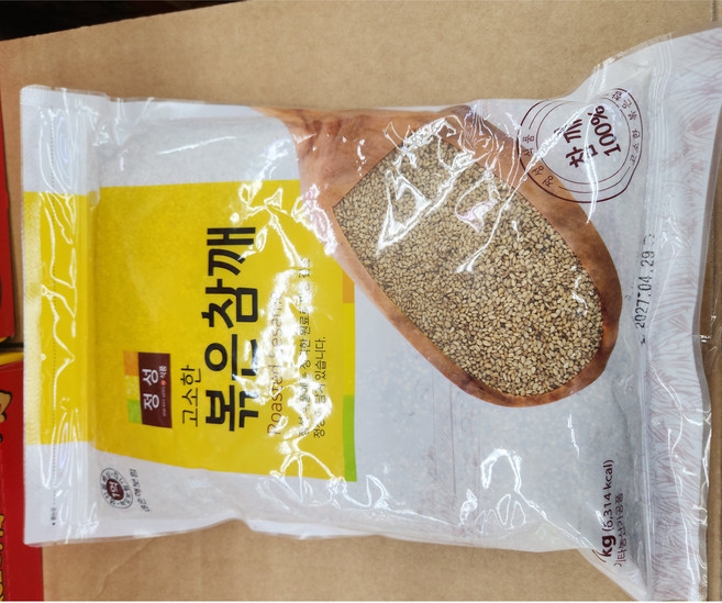 정성식품 볶은참깨, 1개, 1kg