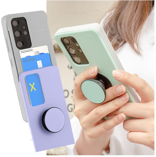 카드 슬라이드 그립 톡 케이스 (KF94) -갤럭시A32 LTE (A325)