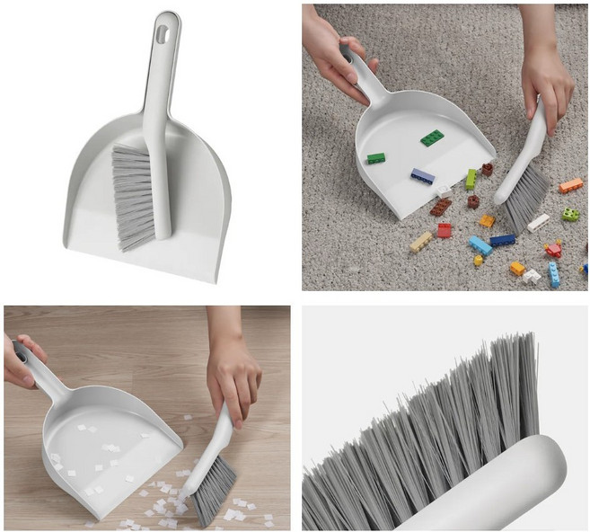 콜로서스 이케아 쓰레받기 빗자루 세트 방빗자루, 1개