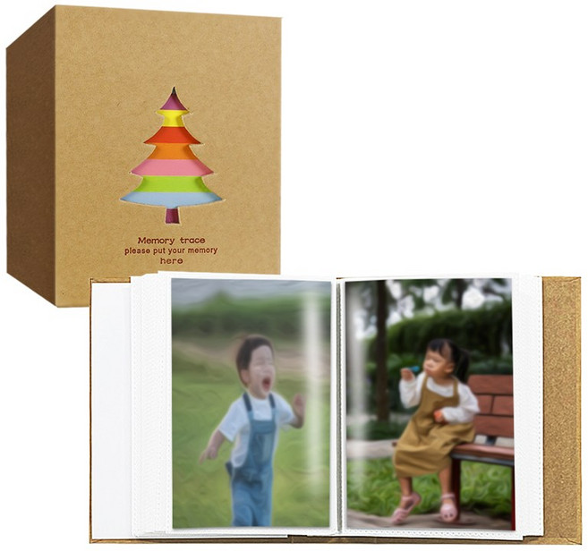 캐논 셀피 CP1500 CP1300 4X6 포켓 엽서앨범 트리, 트리 크래프트 포켓앨범