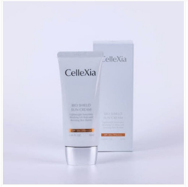 셀레시아 바이오 쉴드 선크림 - 자외선차단 주름개선과 미백 3중기능성, 2개, 50ml