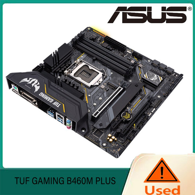ASUS 게이밍 B460M I3 10100 ATX 인텔 I5 PLUS 10400F B460 10600K 10700K 지원 CPU 1200 I7 DDR4 마더보드