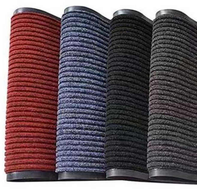 현관매트 바닥매트 업소용 사무실 아파트 출입구 현관 도어 미끄럼방지 매트 발매트 발판 깔판 이랑매트, 1개, 이랑매트 그레이