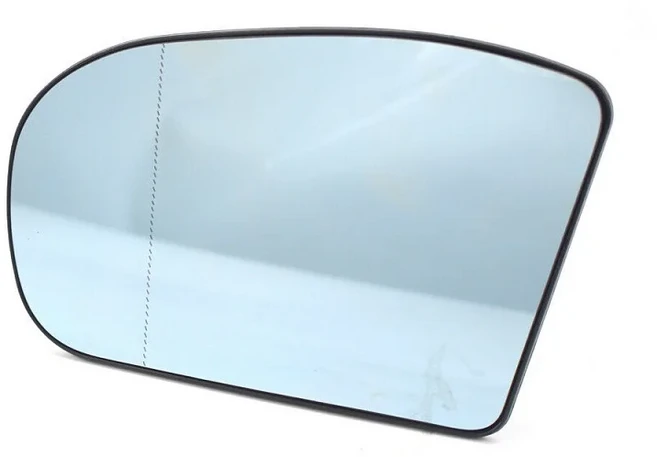 호환 메르세데스 벤츠 W203 2000-2006용 왼쪽 오른쪽 백미러 유리 가열