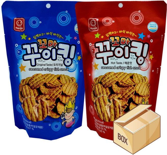 꼬마꾸이킹 62g 20개입(한박스), 오리지널맛