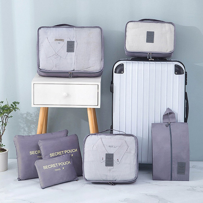 로지 여행용 휴대용 파우치 7종 세트