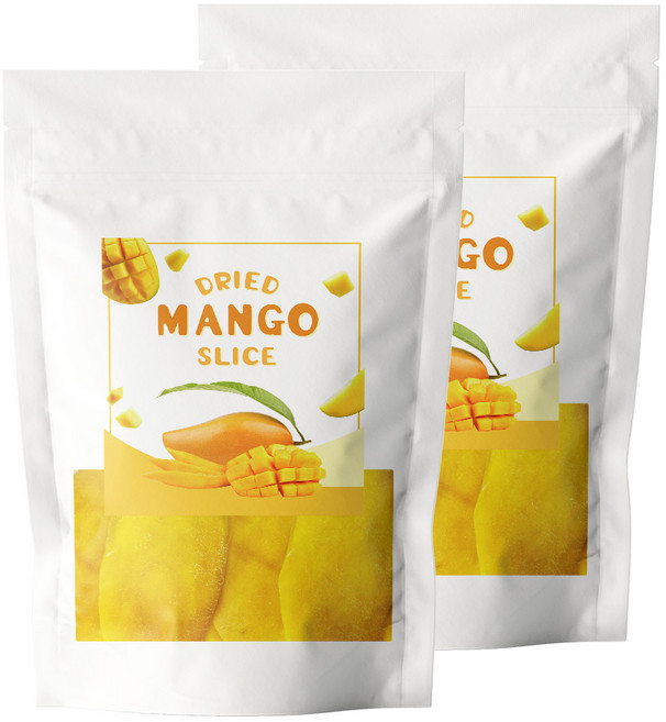 해나식품 건 망고 슬라이스 500g, 2개