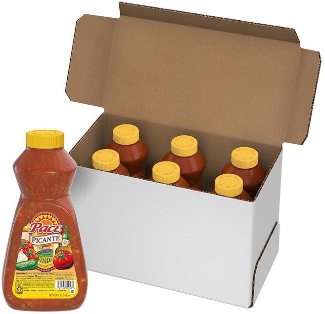 Pace 핫 피칸테 소스 473.2ml16온스 241736