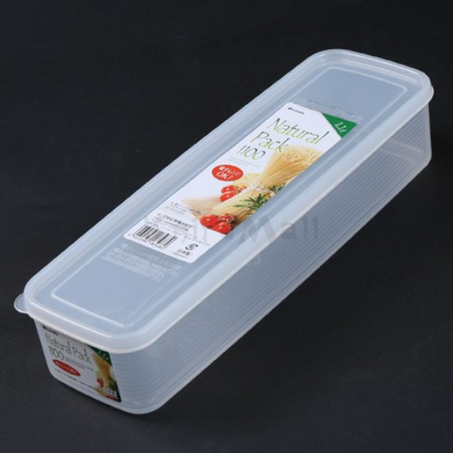 이노마타 파스타용 밀폐 보관용기, 3개, 1.1L