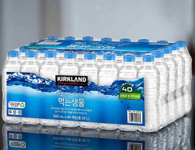 커클랜드시그니춰 생수, 500ml, 40개