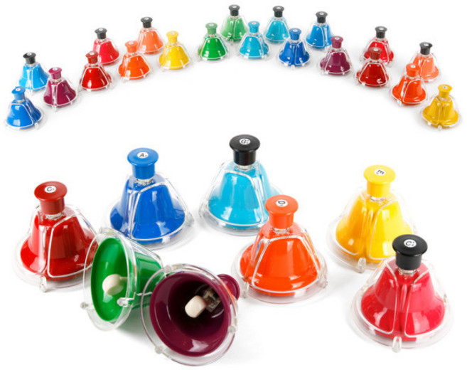 리베라 20음 레인보우 터치 핸드벨 HBLC-020N, 0 HBLC-020N, 1개