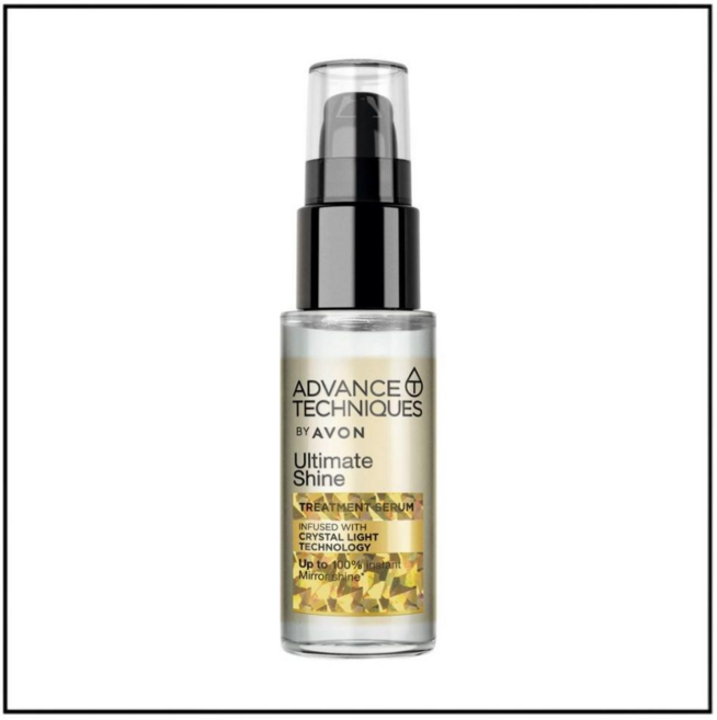 AVON 雅芳 Ultimate Shine 瞬間鏡面光澤護髮精華 30ml, 1個